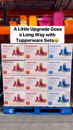 Costco Buys | A small upgrade can make a big difference — meet the newest color drop of Tupperware’s classic bowls & canisters! 🤩 With one-touch... | Instagram
