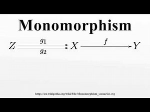 Monomorphism