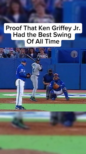 Picture perfect 😍 #kengriffeyjr #mariners #seattle #90s #baseball | barry bonds swing