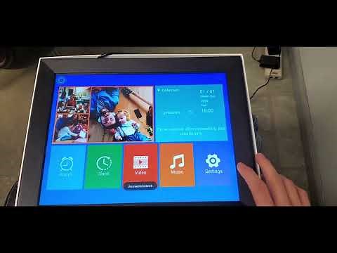 BSIMB 15 Inch Large Digital Picture Frame Review | WiFi Photo Frame Touch Screen with 16GB Storage
