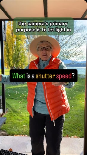 Shutter speeds can be confusing Shutter speeds are light - how bright or not the light is The less light there is, the slower the shutters open and close The more light there is, the faster the shutters open and close You can see your shutter speeds inside the viewfinder next to the Fstop | Learn how to Photograph