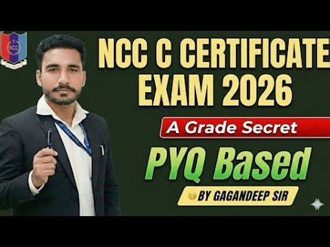 NCC C Certificate Exam 2026: Most Important MCQs (Bilingual) | Proud NCC