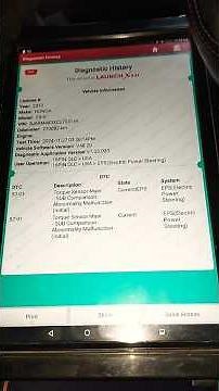 52-01 Torque Sensor Abnormality Malfunction: How to Solve Honda CR-V 2012 EPS Light on Cluster Meter