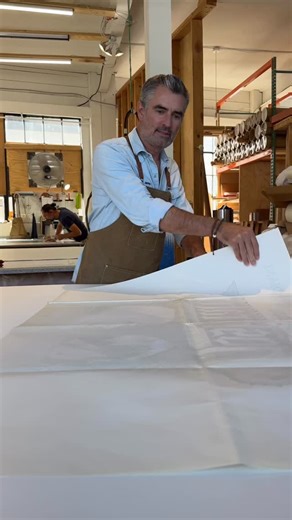 Nosferatu Original French Vintage Poster Restoration in my new Howler Bros. shirt! #artrestoration #linenbacking #restoration #vintageposter #posterconservation #posterrestoration #poster #movieposter #nosferatu #scary @howlerbros | Poster Conservation, Inc.