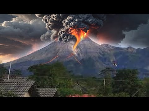 LIVE !! ERUPSI GUNUNG MERAPI HARI INI !!