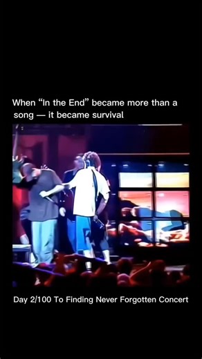 Never Forgotten Concerts on Instagram: "“In the End” — Linkin Park (2000) “I tried so hard and got so far…” — a lyric that resonated through bedrooms, burned CDs, and the quiet struggles of the early 2000s. Released as the fourth single from "Hybrid Theory", “In the End” became Linkin Park’s defining track. The song masterfully blends Mike Shinoda’s precise rap verses with Chester Bennington’s soaring, emotionally charged vocals, all anchored by its instantly recognizable piano riff. At its core