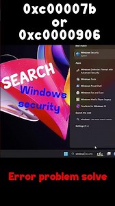 Fix 0xc0000906 error #gameerrorfixer