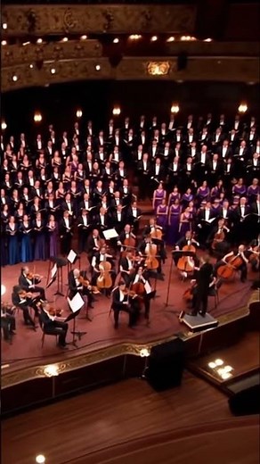 Opera Choir and Orchestra Sing “Happy Birthday” in Spectacular Harmony