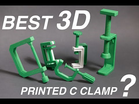 What is the best 3D Printed C-Clamp?