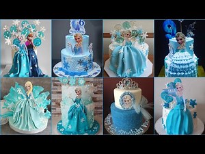 Frozen Elsa Birthday Cake Designs Ideas 2023/Disney Princess Elsa Cake/Elsa Cake/Girls Birthday Cake