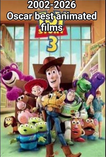 2002-2026Oscar best animated films