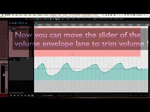 Reaper howto: "Trimming" of automation
