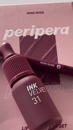 Peripera Ink Velvet Nude Wine Lipstick Shades for All Skin Tones