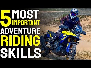 How to ride Adventure motorcycle - for beginners