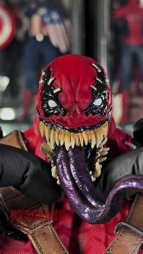 Venompool ASMR Close Up(2.0) #asmr #satisfying #venompool #deadpool #venom
