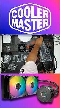 liquid cooler installation | Cooler Master liquid cooler | ML 240 L Core |