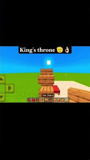 king's throne 🫡💀 #minecraft #viral #hack #gaming