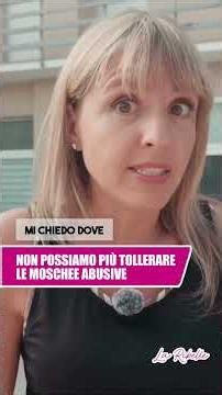 Silvia Sardone - Illegal mosques are multiplying (07/26/19)