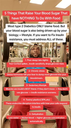 25K views · 57 reactions | If you want TRUE reversal... It's not just about "what you eat" It's about sleep, stress, movement, environment & hydration too. Learn how to fix Insulin resistance the right with my 12-weeks Type 2 Diabetes Reversal Guide. the link is in my Bio. #healthyhabits #insulinresistance #bloodsugarcontrol #stress #type2diabetesreversal | The Zulu Glucose Warrior | Facebook
