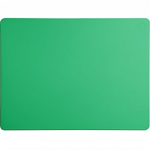 Tomlinson Chef's Edge 24" x 18" x 1/2" Green Polyethylene Cutting Board
