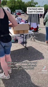 Cash 4 clothes is genius placement at car boot sales, they just have lots of customers #carbootsale