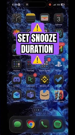 How to Set a Custom Snooze Duration on iPhone