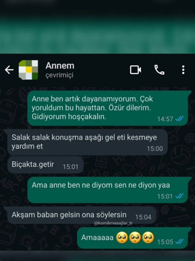 En Komik WhatsApp Mesajlaşmaları