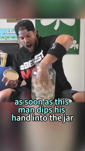 He Dips His Hand in Ice... But It Burns Instead!