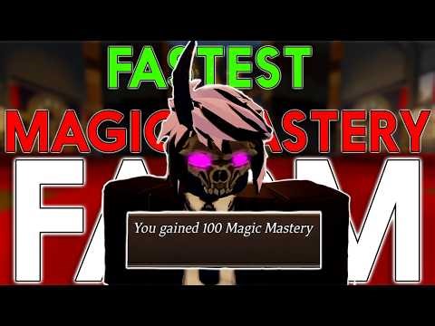 FASTEST MAGIC MASTERY FARM | Mashle Academy