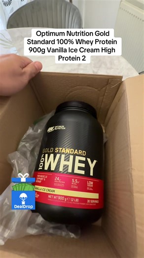 Delicious Vanilla Ice Cream Whey Protein for Recovery