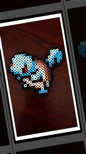 Squirtle Evolution | Pokemon Inspired Perler Art #pixelart #art