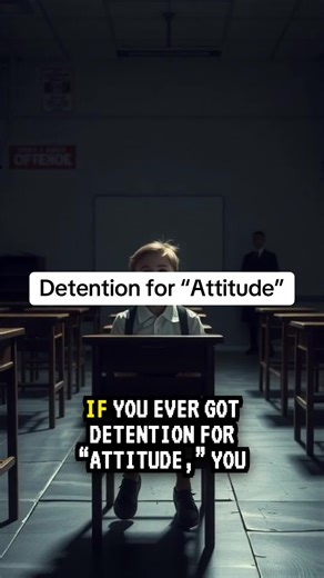 Detention for “Attitude” Detention for attitude explained School punishment for tone Challenging authority in school Vague school discipline rules Why students fear confrontation School control and deference Punished for questioning teachers #brokenclassroom #schoolrules #hiddentruths #schooldiscipline #attitudedetention