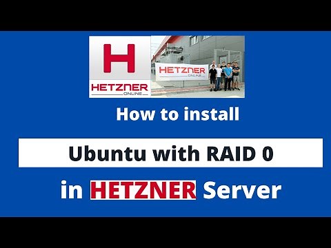 How to setup RAID 0 on Hetzner Dedicated Server