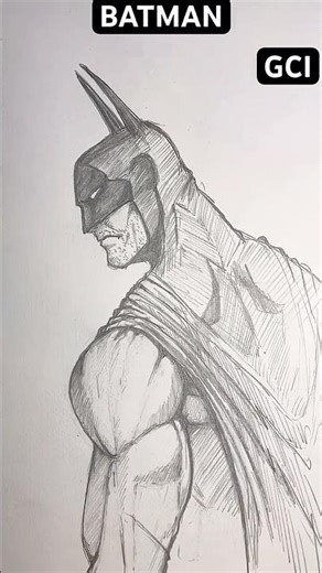 THE BATMAN / DC COMICS / GCI STUDIOS / DRAW EVERYDAY #howtoderawcomics #dcmultiverse #batmanfanart
