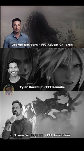 Sephiroth Voice Comparison