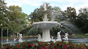 Fountain in Forsyth Park - Savannah, Georgia