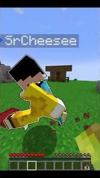 Hit the target with the bow!!! #minecraft #memes #minecraftbuilding #clips #humor #games #gaming