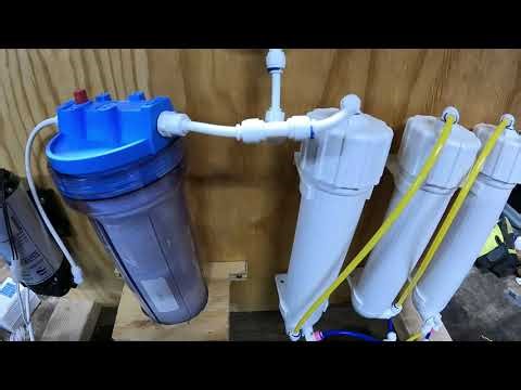 Using Reverse Osmosis to Process Nearly 100 gallons of Maple Sap