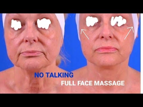 FULL FACE massage tutorial. ANTI-AGING LIFTING massage. No talking