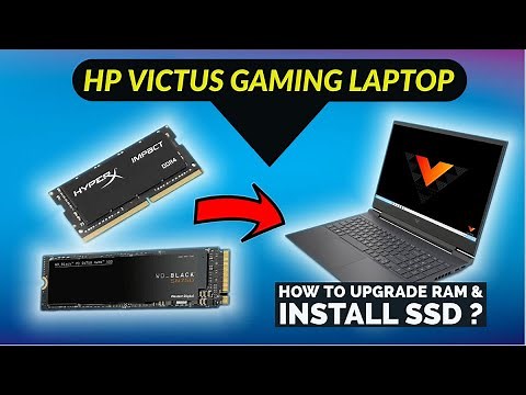 HP Victus Gaming Laptop 16-E0075AX Disassembly | SSD & RAM Upgrade | Detailed Step by Step Guide