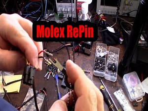 How to Repin Rewire a Molex ATX Power Supply Connector