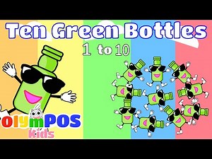 Ten Green Bottles | 1 to 10 | Nursery Rhyme | Best Kids Song