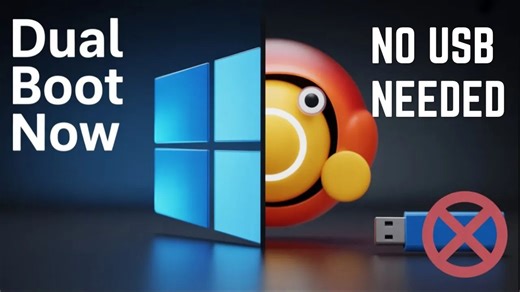 在Windows 10/11上无需USB安装Ubuntu - UEFI模式下双启动
