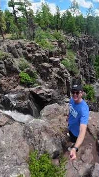 Sycamore Falls comes to life after monsoon storms in northern Arizona
