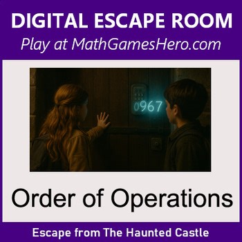 Order of Operations | Digital Math Escape Room Game