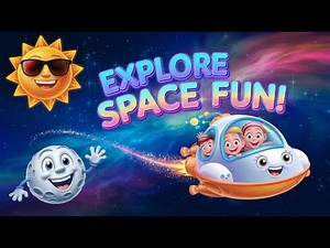 Let’s Explore Space! | children's educational videos | kindergarten learning videos songs