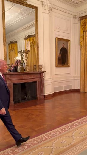 “Thank you females for coming to the White House for whatever reason you’re here… Let me shake these five guys hands that have nothing to do with this picture! Thanks for being men and being here! Oh yeah, and go sports tennis!!!”