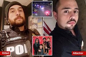 Homeless man with ‘violent’ history fatally stabs New Mexico cop before witness guns him down: ‘For no reason whatsoever’