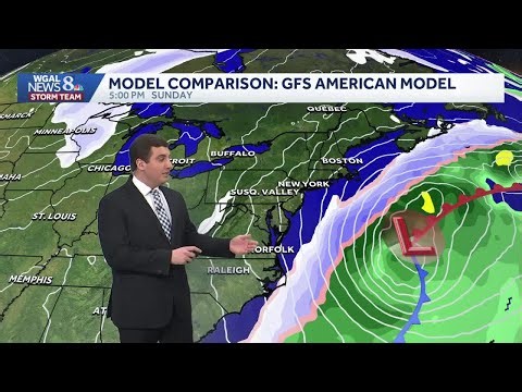 TRACKING A WEEKEND NOR'EASTER | View the latest models, tracks and timing