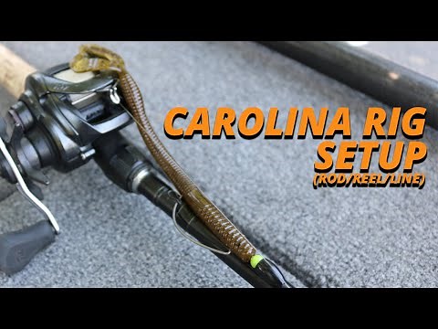 Carolina Rig Setup (Rod/Reel/Line) - Patrick Walters